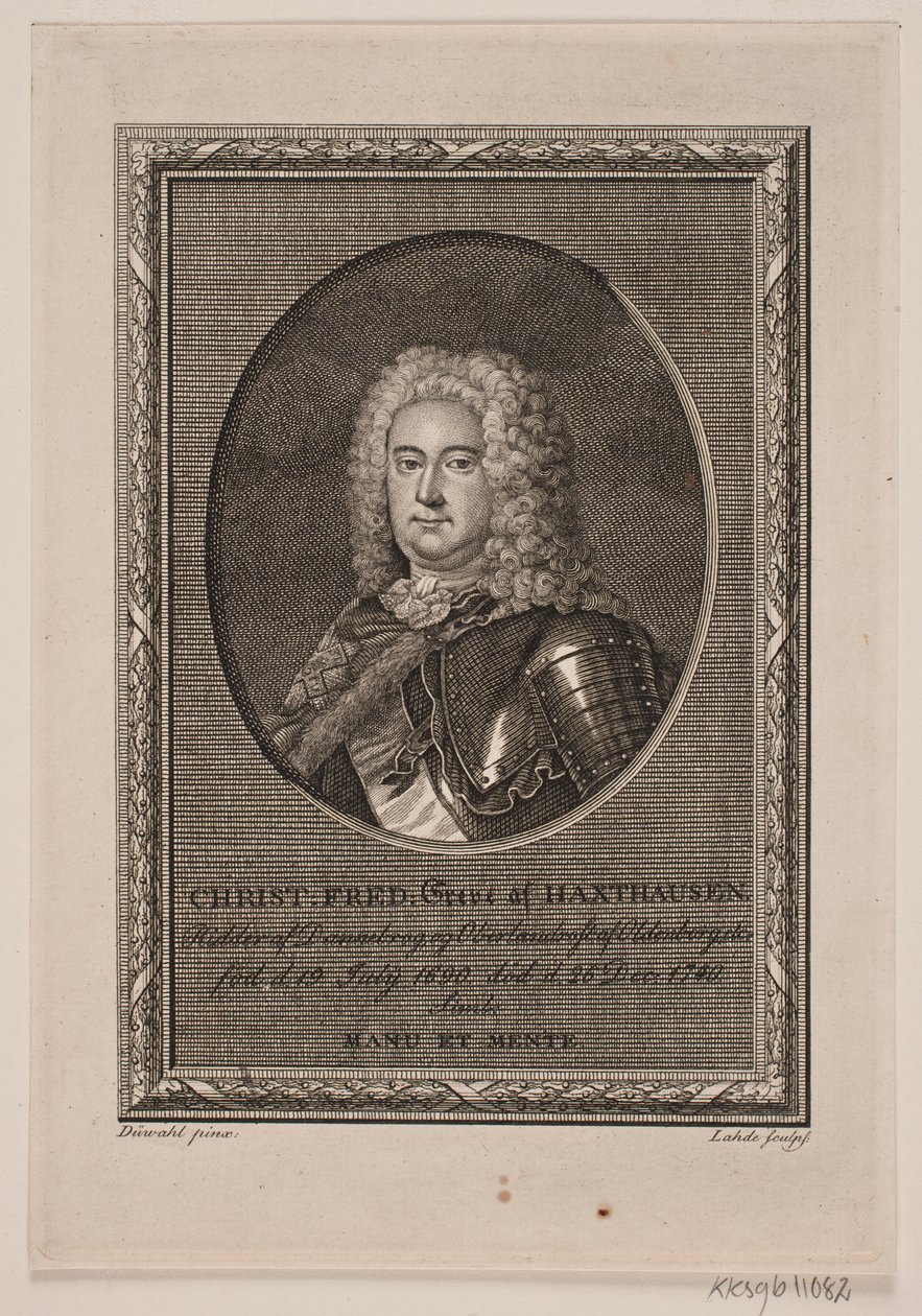 Christian Frederik Graf von Haxthausen von Gerhard Ludvig Lahde
