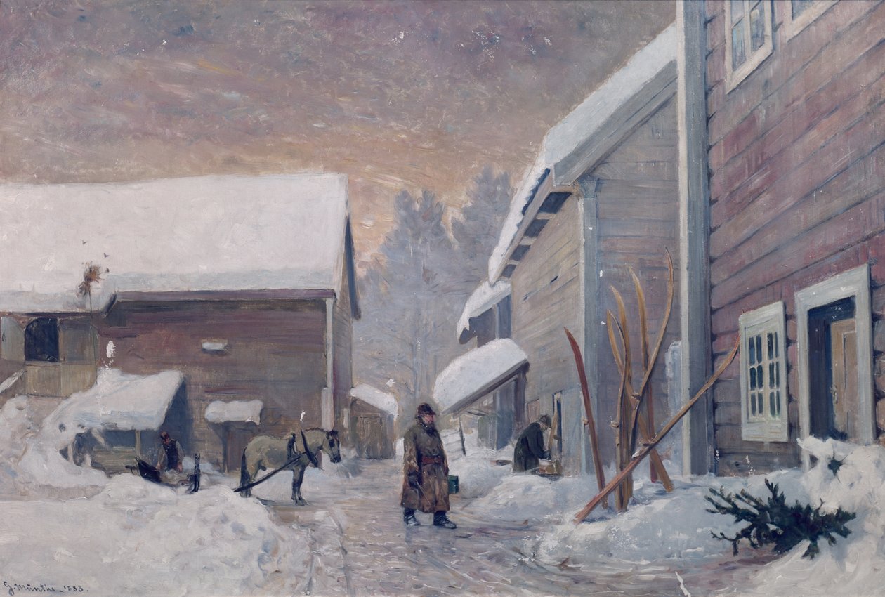 Der Arzt kehrt nach Hause zurück von Gerhard Peter Frantz Vilhelm Munthe
