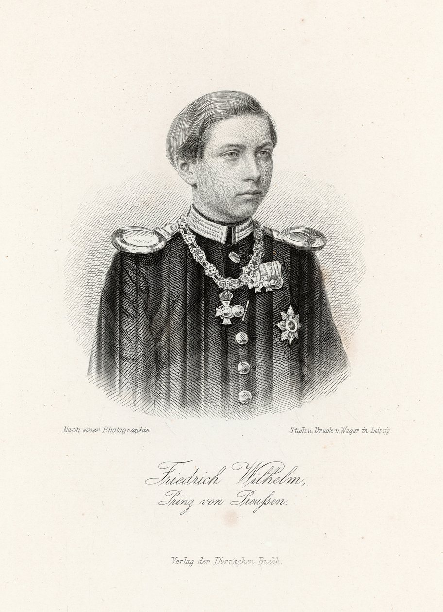 Friedrich Wilhelm, Prinz von Preußen (1859-1941) in der 