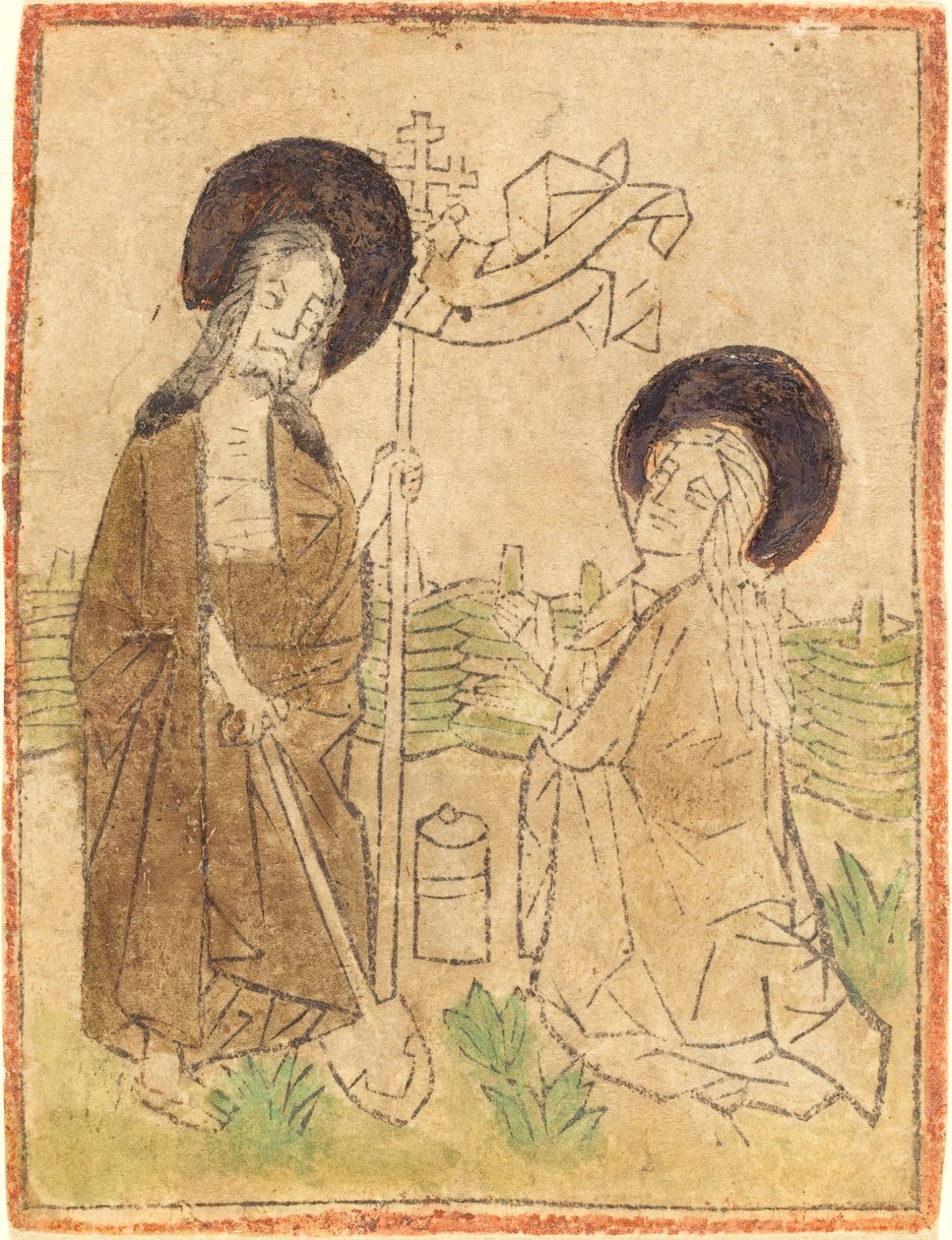Christus erscheint Maria Magdalena von German 15th Century