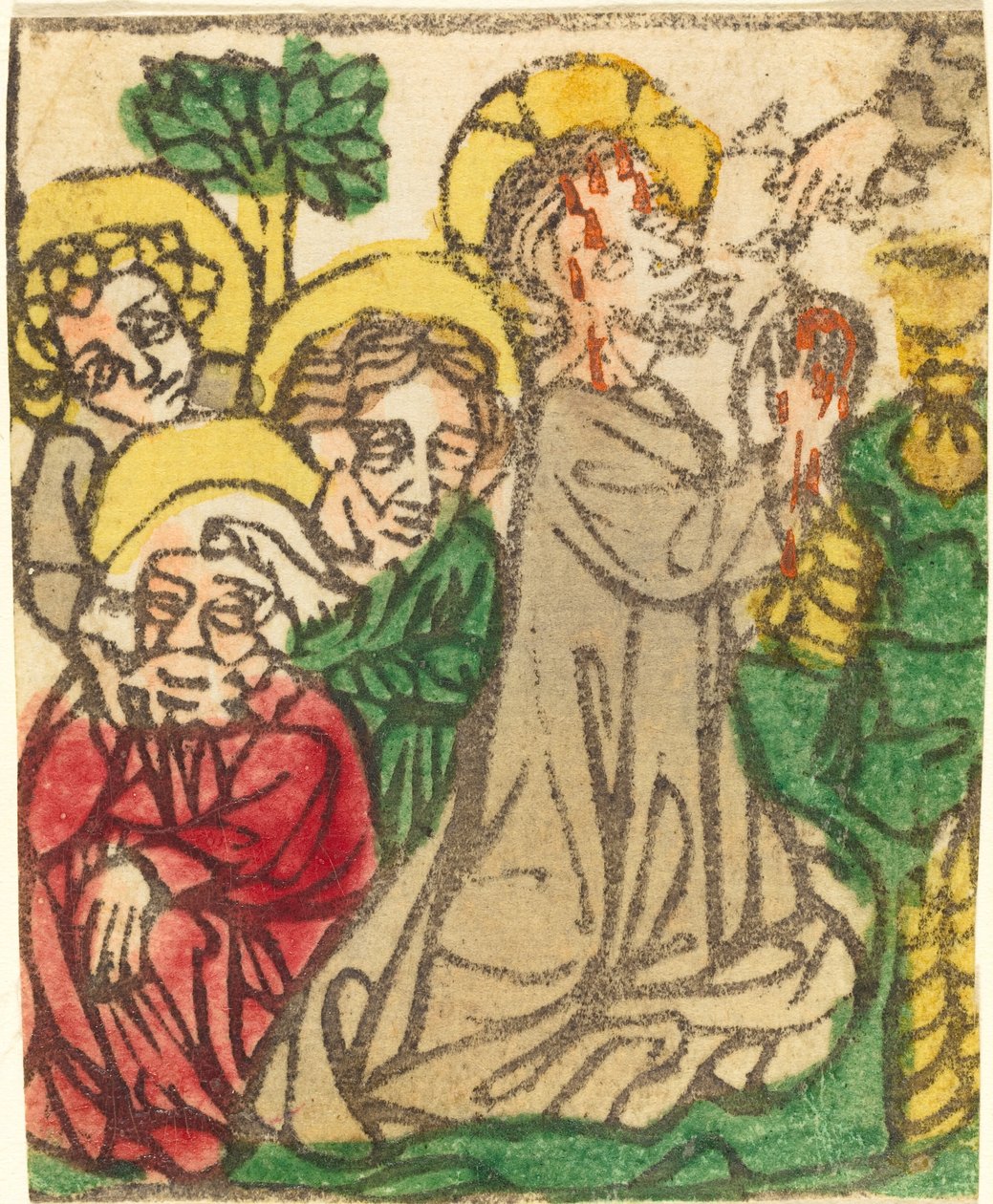 Christus am Ölberg von German 15th Century