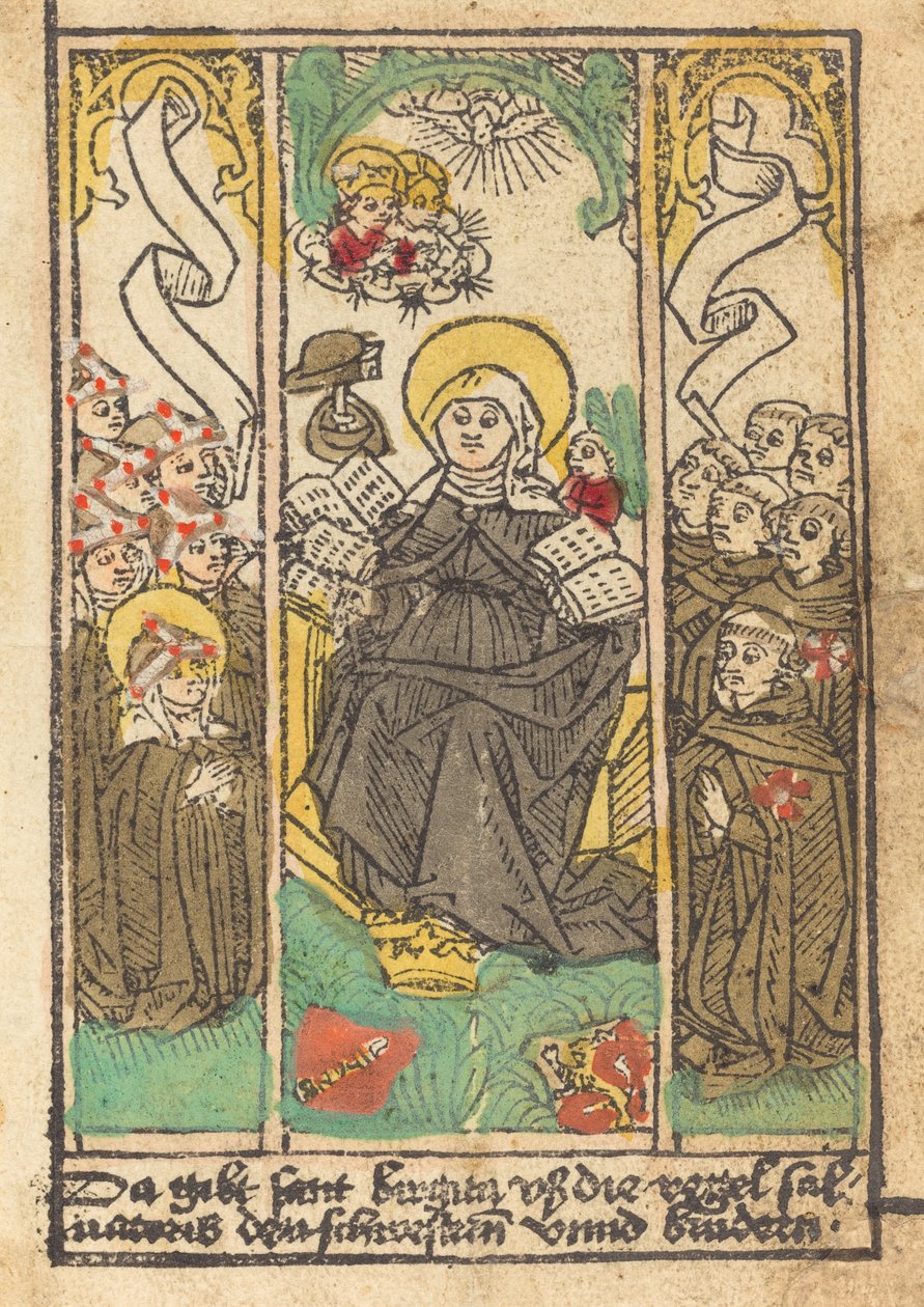 Heilige Brigitta von German 15th Century