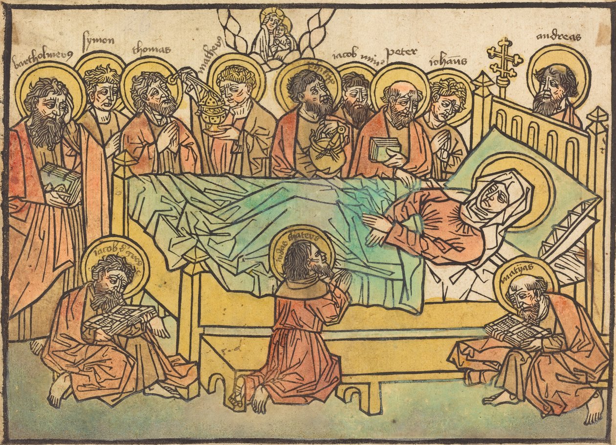 Der Tod der Jungfrau von German 15th Century or Peter Maler
