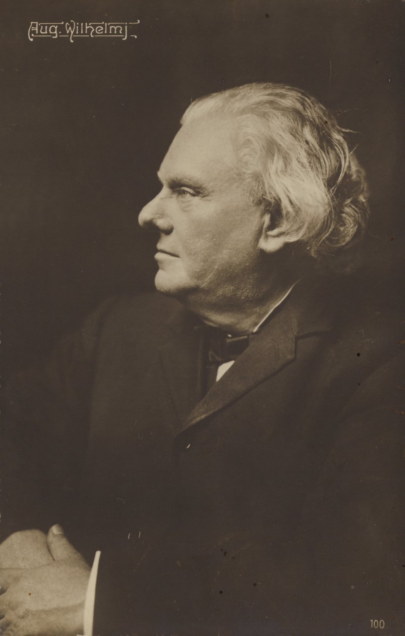 Porträt von August Wilhelm Bach von German Photographer