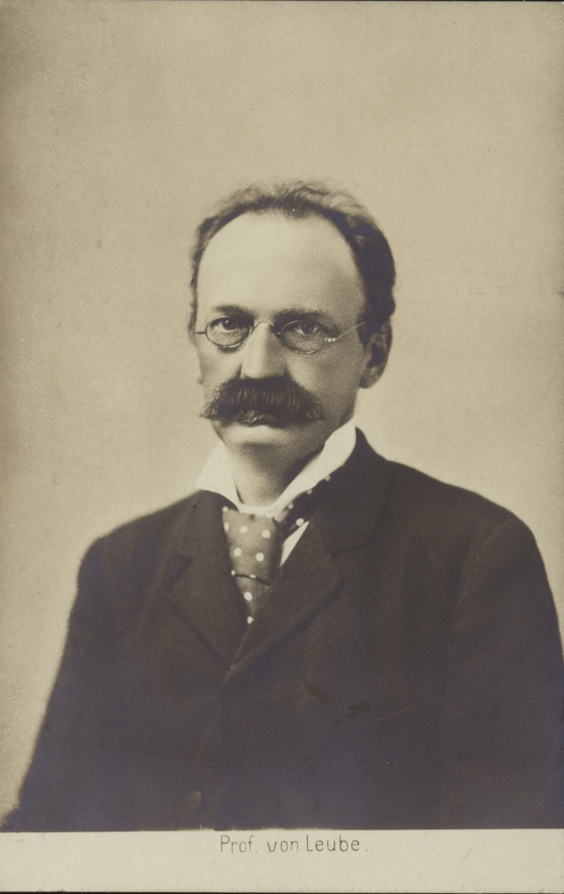 Wilhelm Olivier Leube von German Photographer