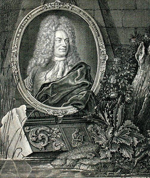 Barthold Heinrich Brockes (1680-1747), graviert von Wolffgang von German School