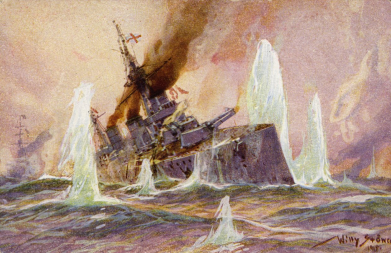 Schlacht auf der Doggerbank, Erster Weltkrieg, 24. Januar 1915 von German School