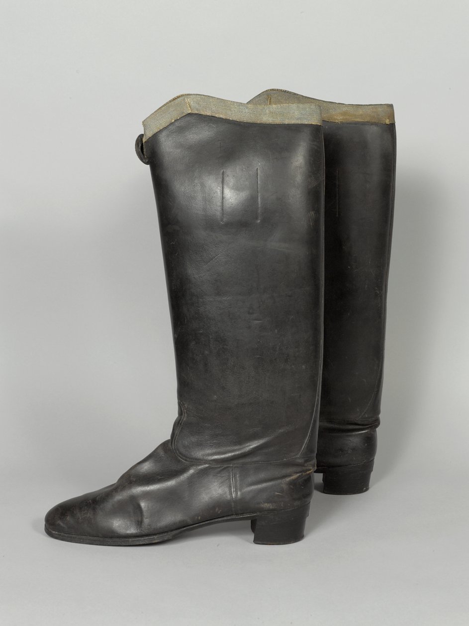 Stiefel, 3. von Zieten-Husaren, getragen von HRH Der Herzog von Connaught, vor 1914 von German School