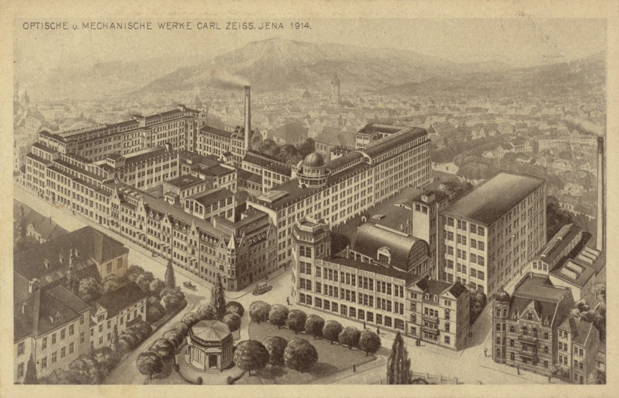 Carl Zeiss Werke, Jena, Deutschland von German School