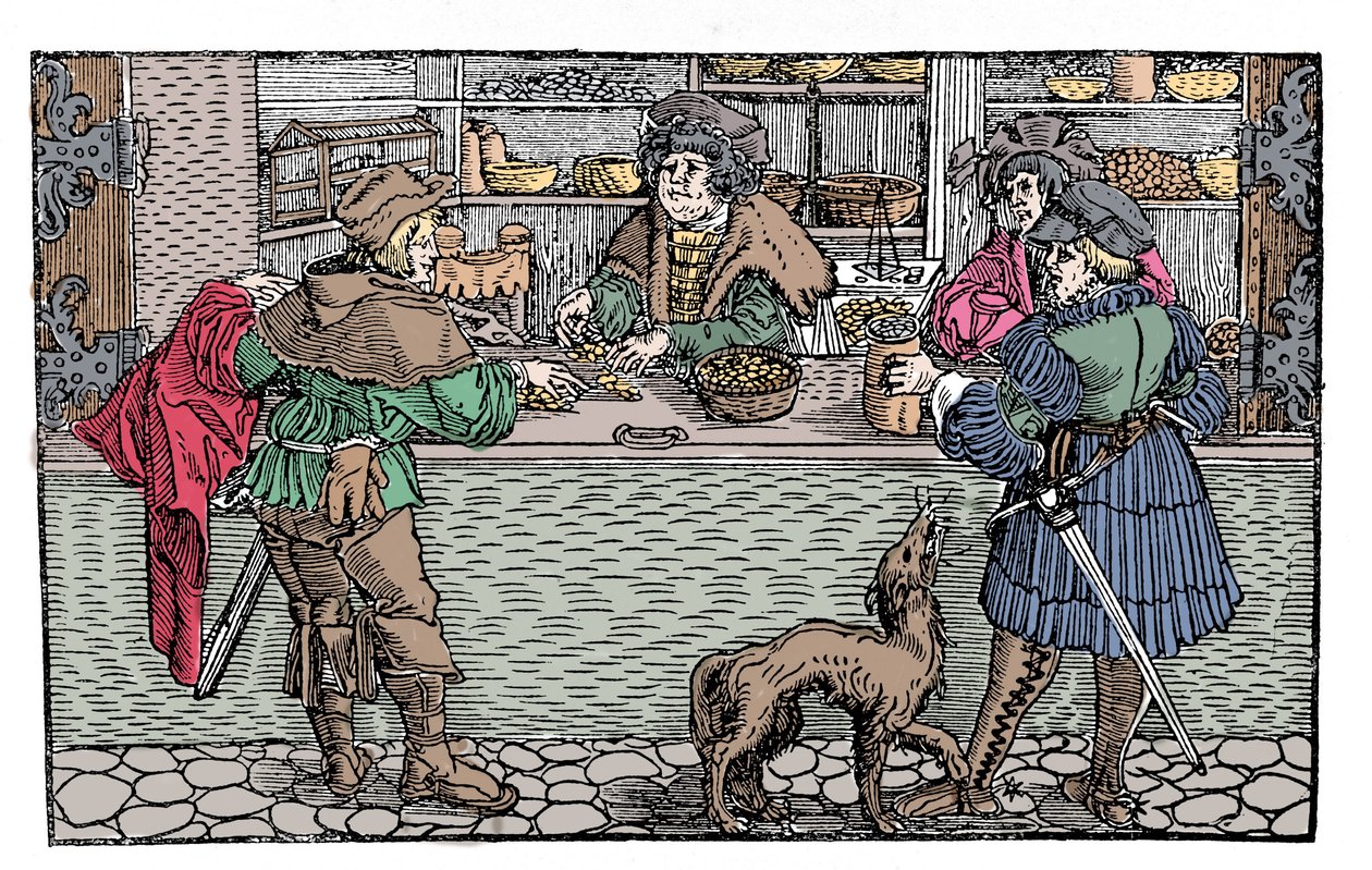 Wechsler: Tausch und Austausch. Deutsche Holzschnittgrafik des 16. Jahrhunderts von German School
