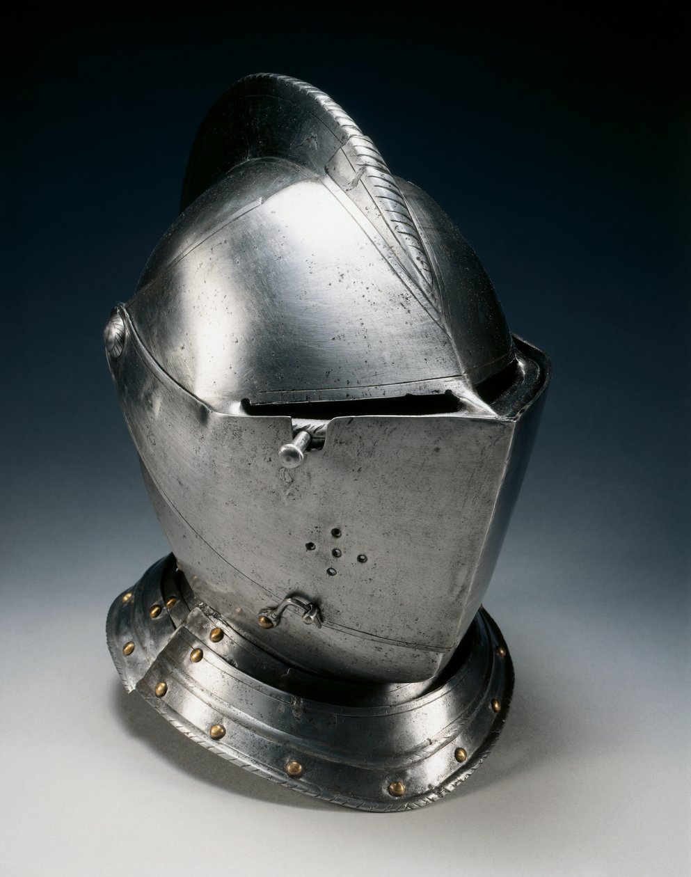 Geschlossener Helm für das Feld, um 1550-70 von German School
