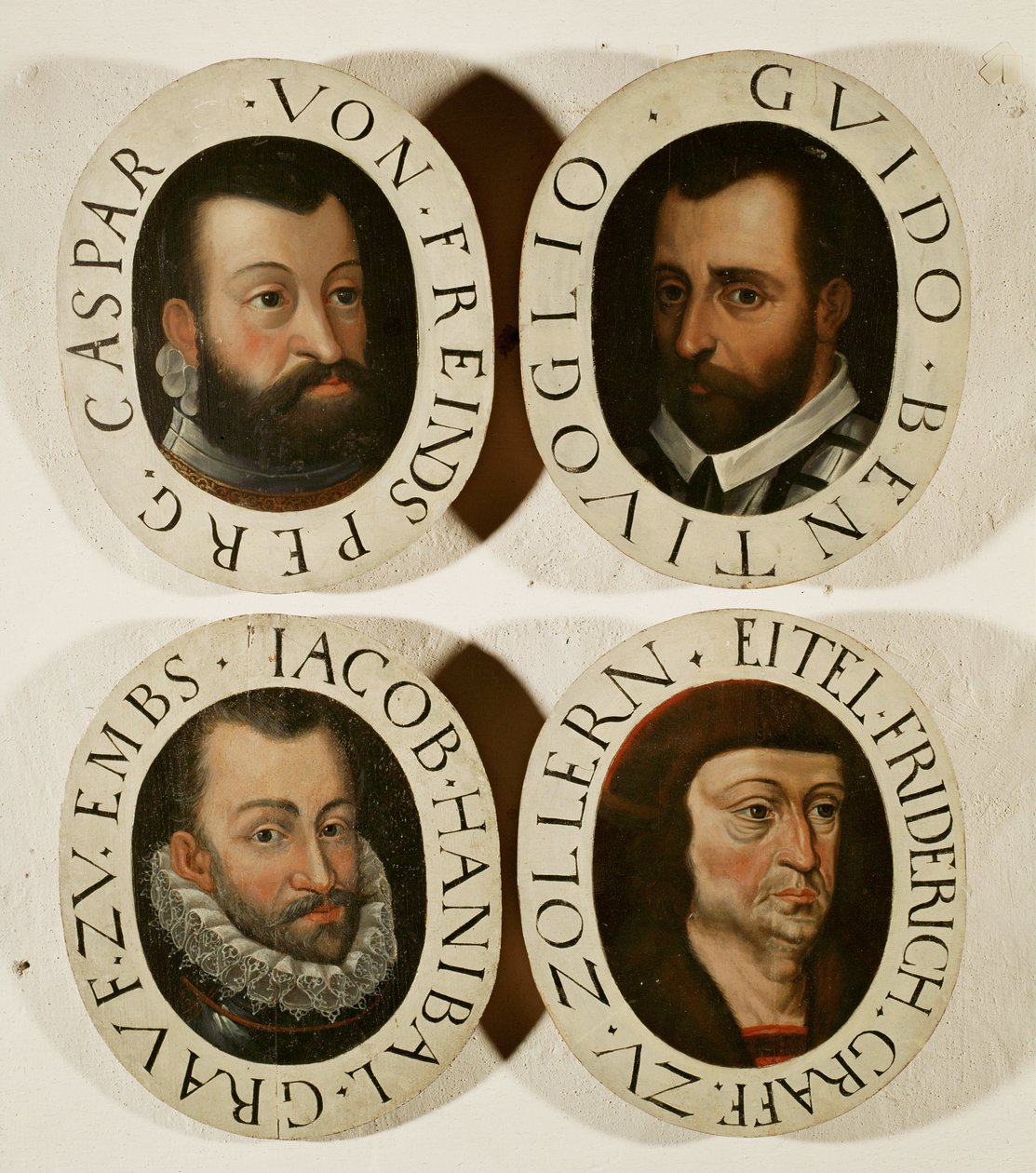 Kommandanten des Dreißigjährigen Krieges, Caspar von Freindsperg, Guido Bentivoglio, Jacob Hanibal Graf Embs von German School