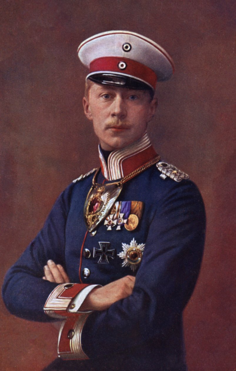 Kronprinz Wilhelm, ältester Sohn von Kaiser Wilhelm II. von Deutschland von German School