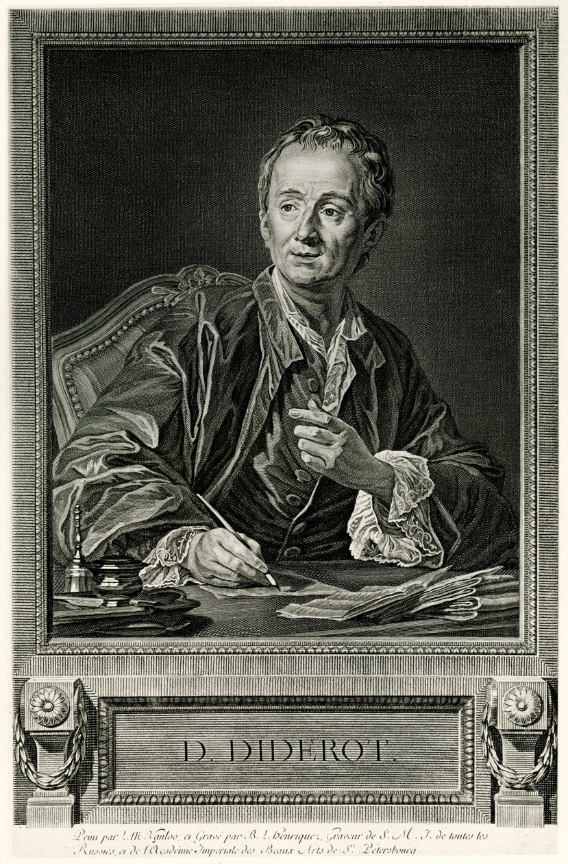 Denis Diderot von German School