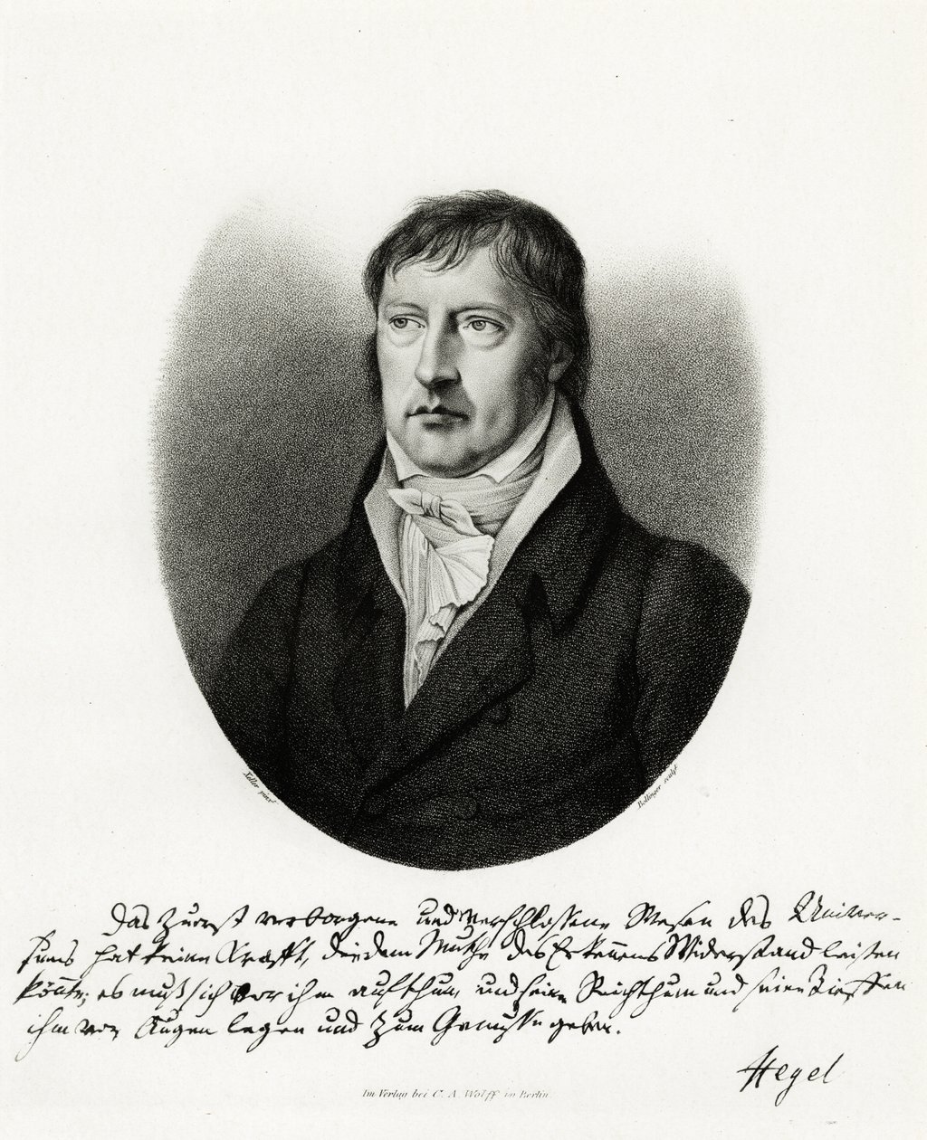 Georg Wilhelm Friedrich Hegel von German School