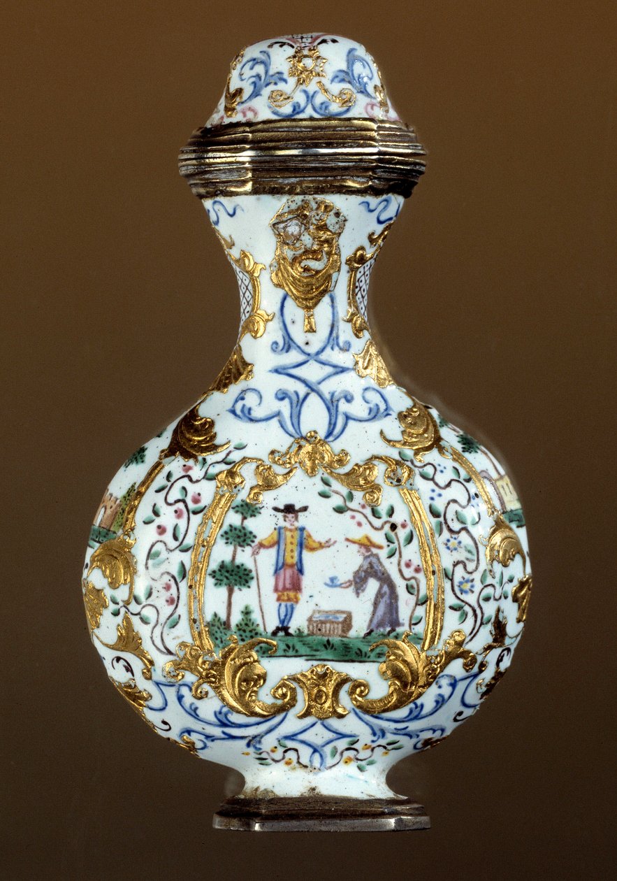 Duftflasche des 18. Jahrhunderts (Chinoiserie) von German School
