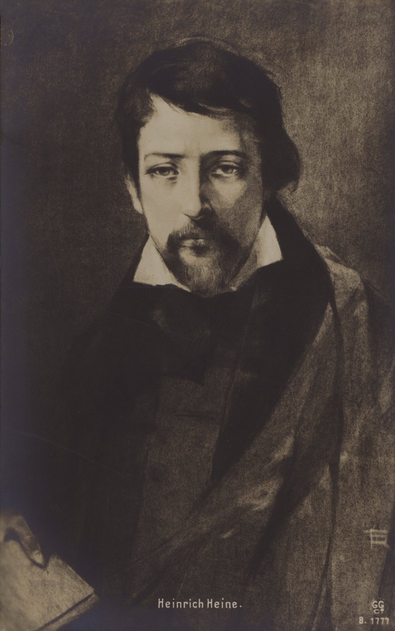 Heinrich Heine, deutscher Dichter von German School