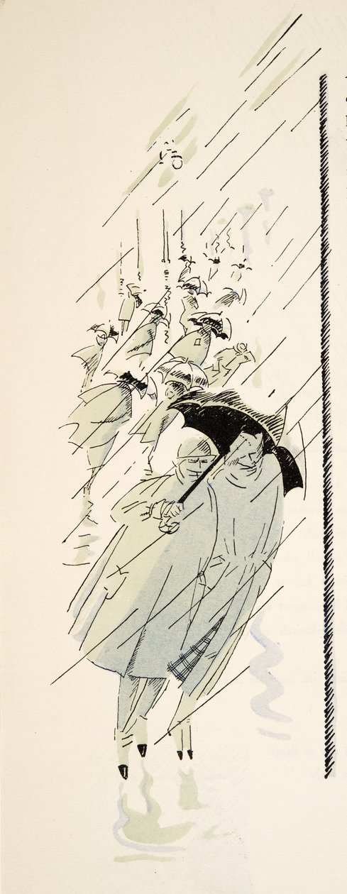 Illustration aus Styl, veröffentlicht 1922 von German School