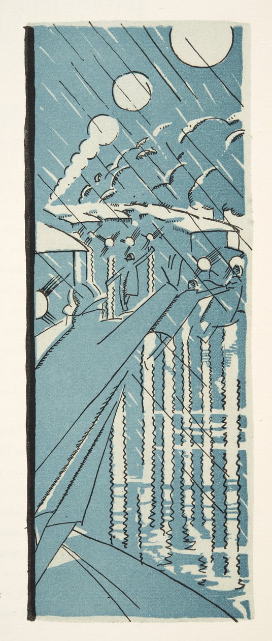 Illustration aus Styl, veröffentlicht 1922 von German School