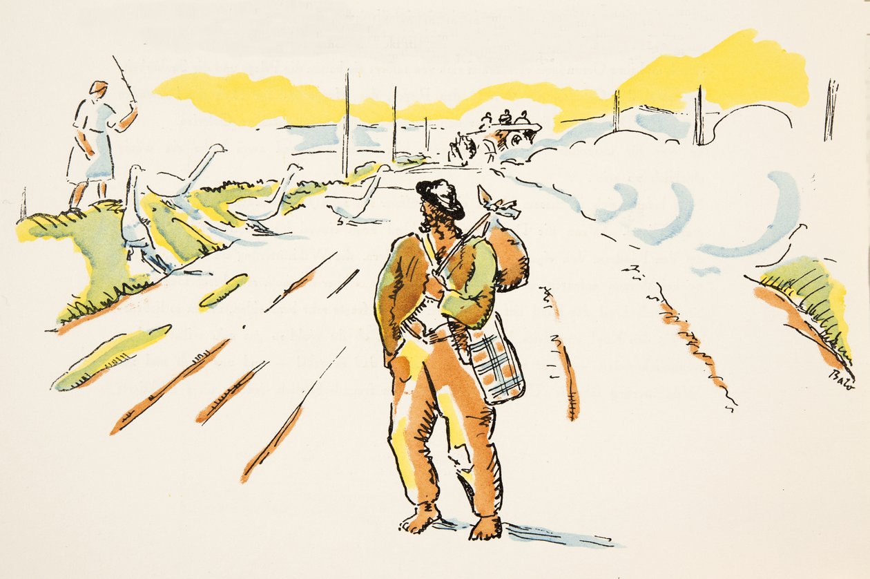 Illustration aus Styl, veröffentlicht 1922 von German School