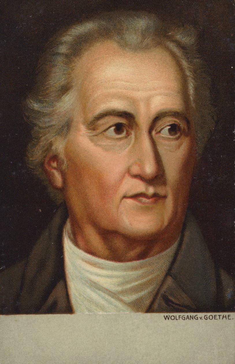 Johann Wolfgang von Goethe (1749-1832), deutscher Dichter, Romanautor und Dramatiker von German School
