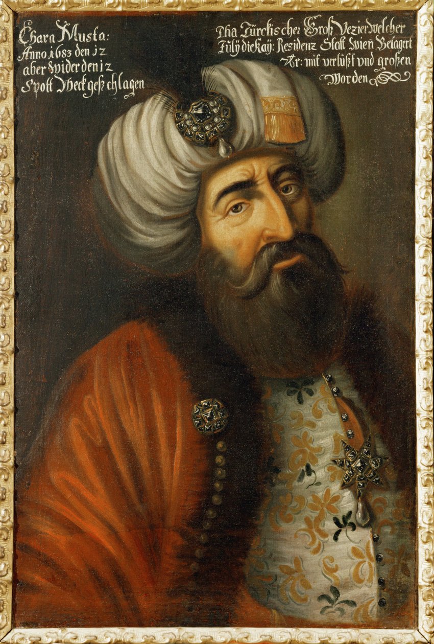 Kara Mustapha Pascha, türkischer Großwesir, Admiral der türkischen Flotte, Mitglied des Sultansrats von German School