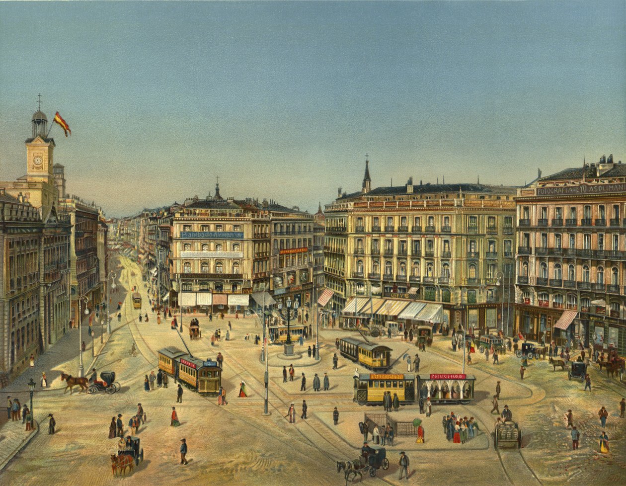 Madrid, Puerta Del Sol von German School