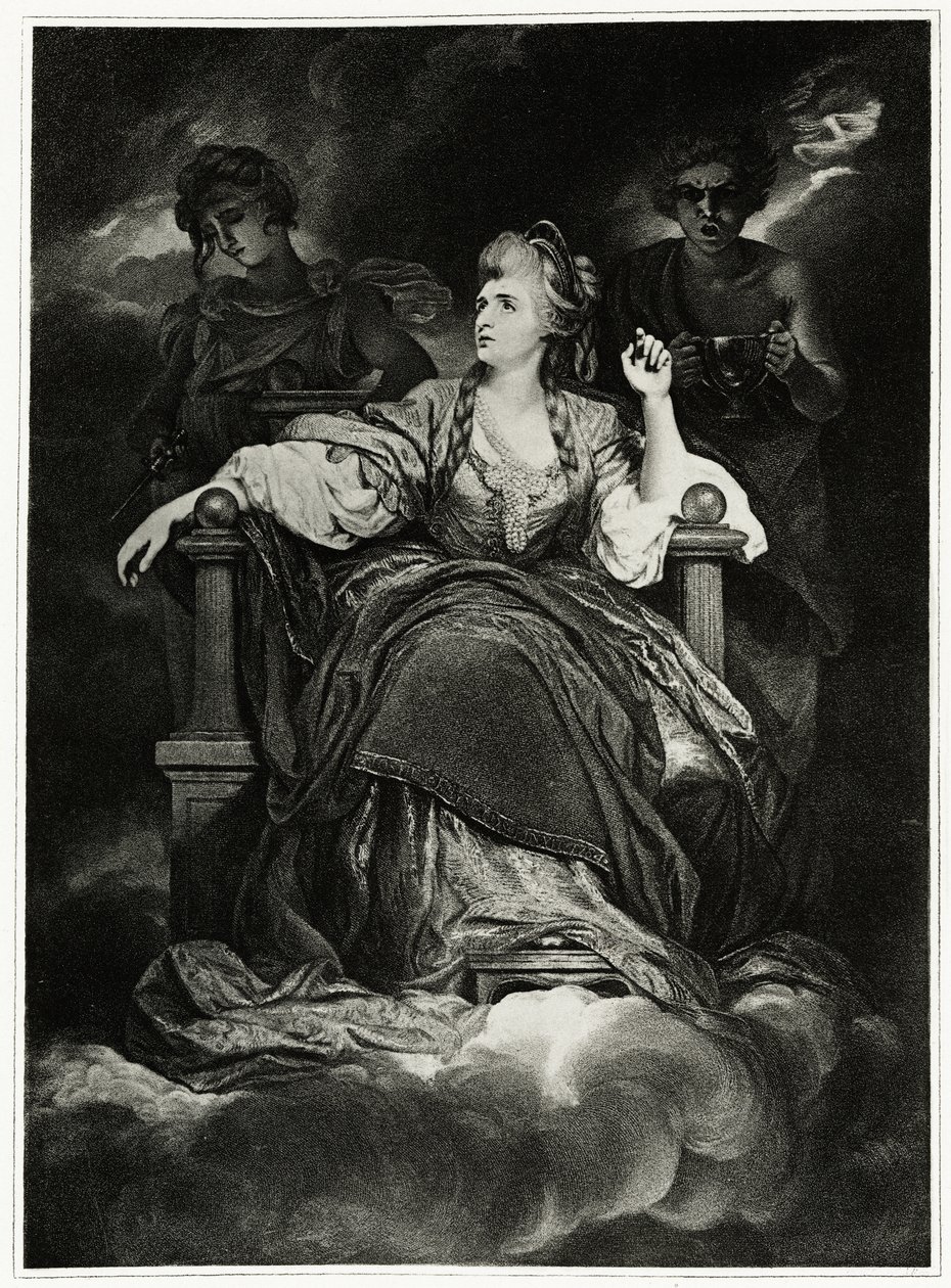 Sarah Siddons von German School