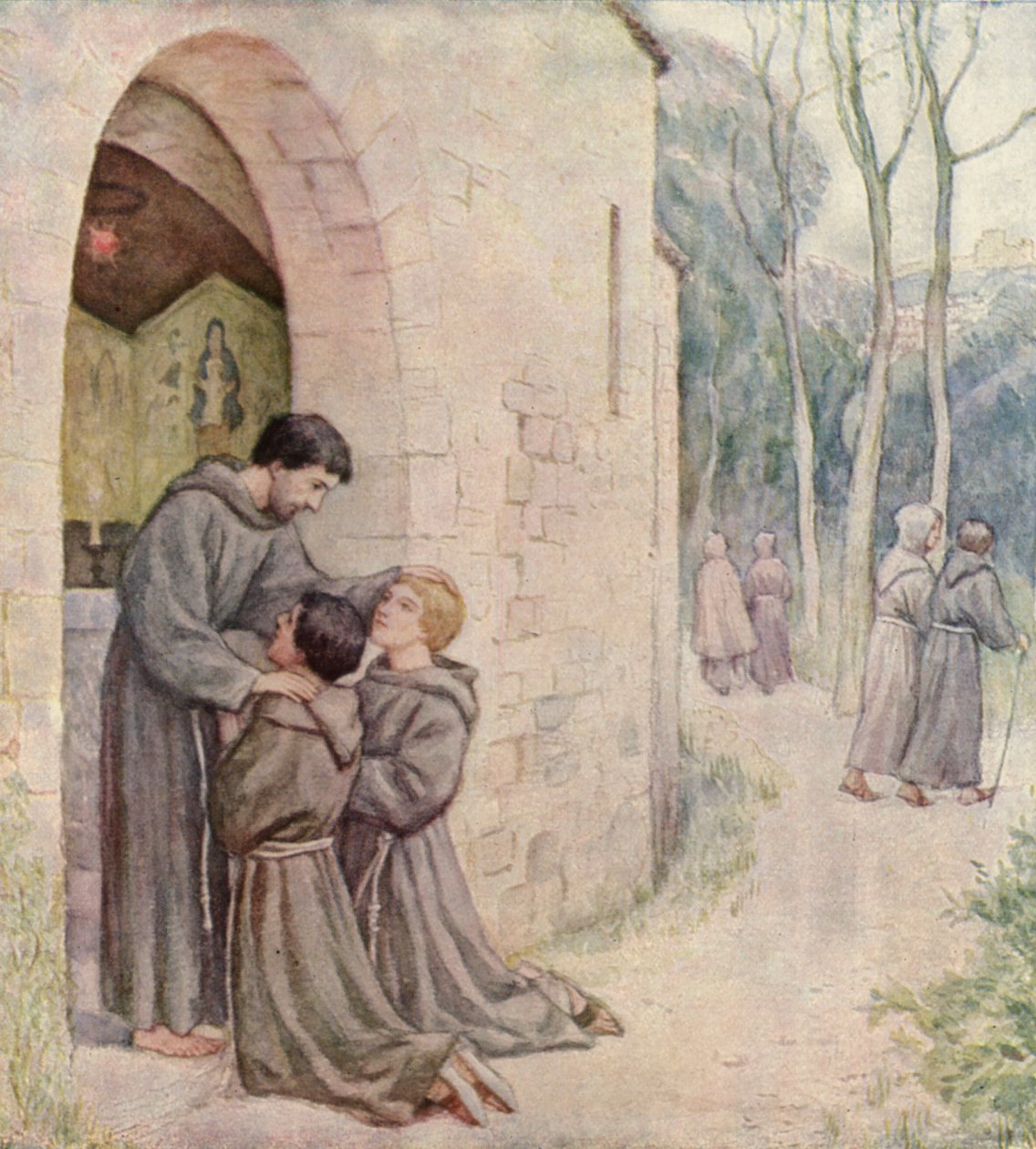 Die erste Mission von St. Franziskus von German School