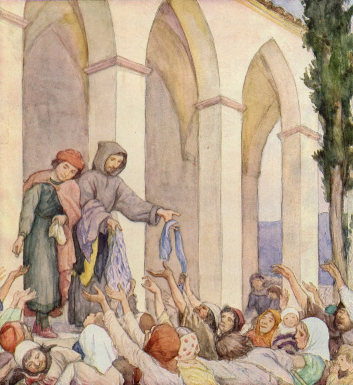 St. Franziskus hilft den Armen von German School