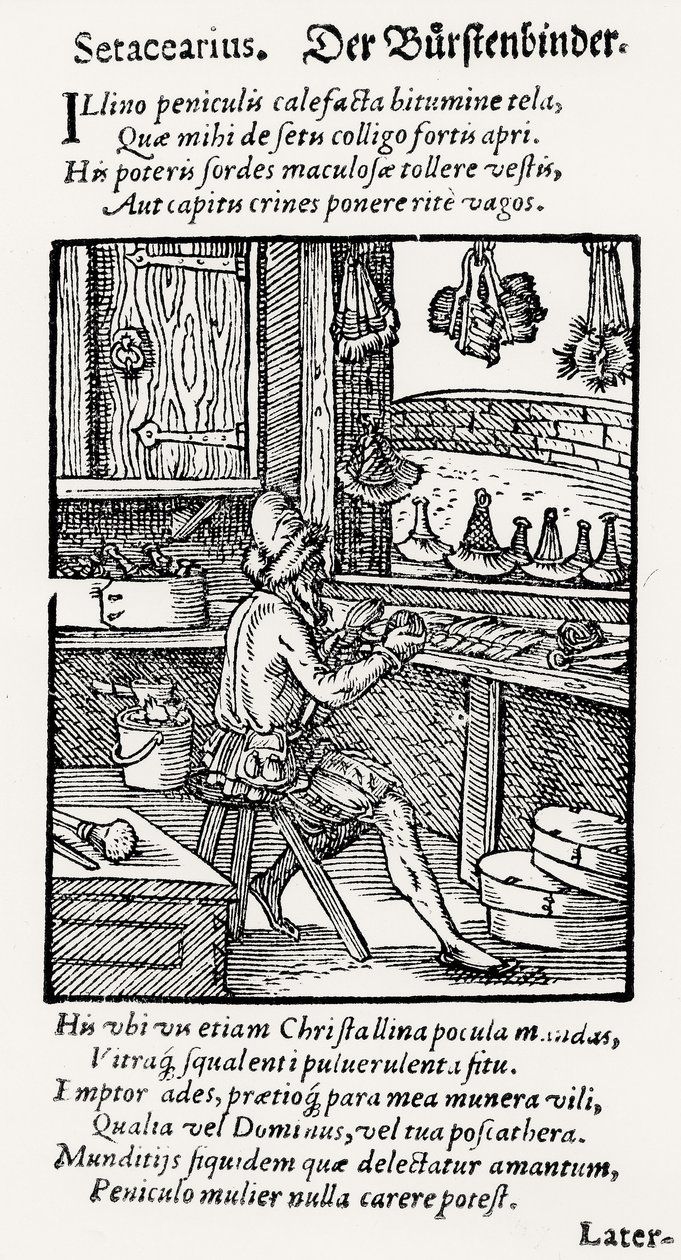Der Borstenmacher, veröffentlicht von Hartman Schopper von German School