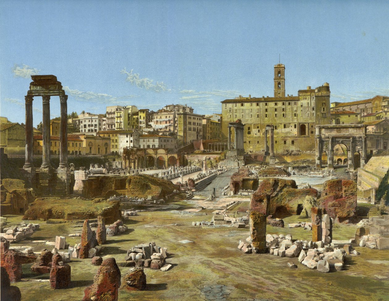 Das Forum, Rom von German School
