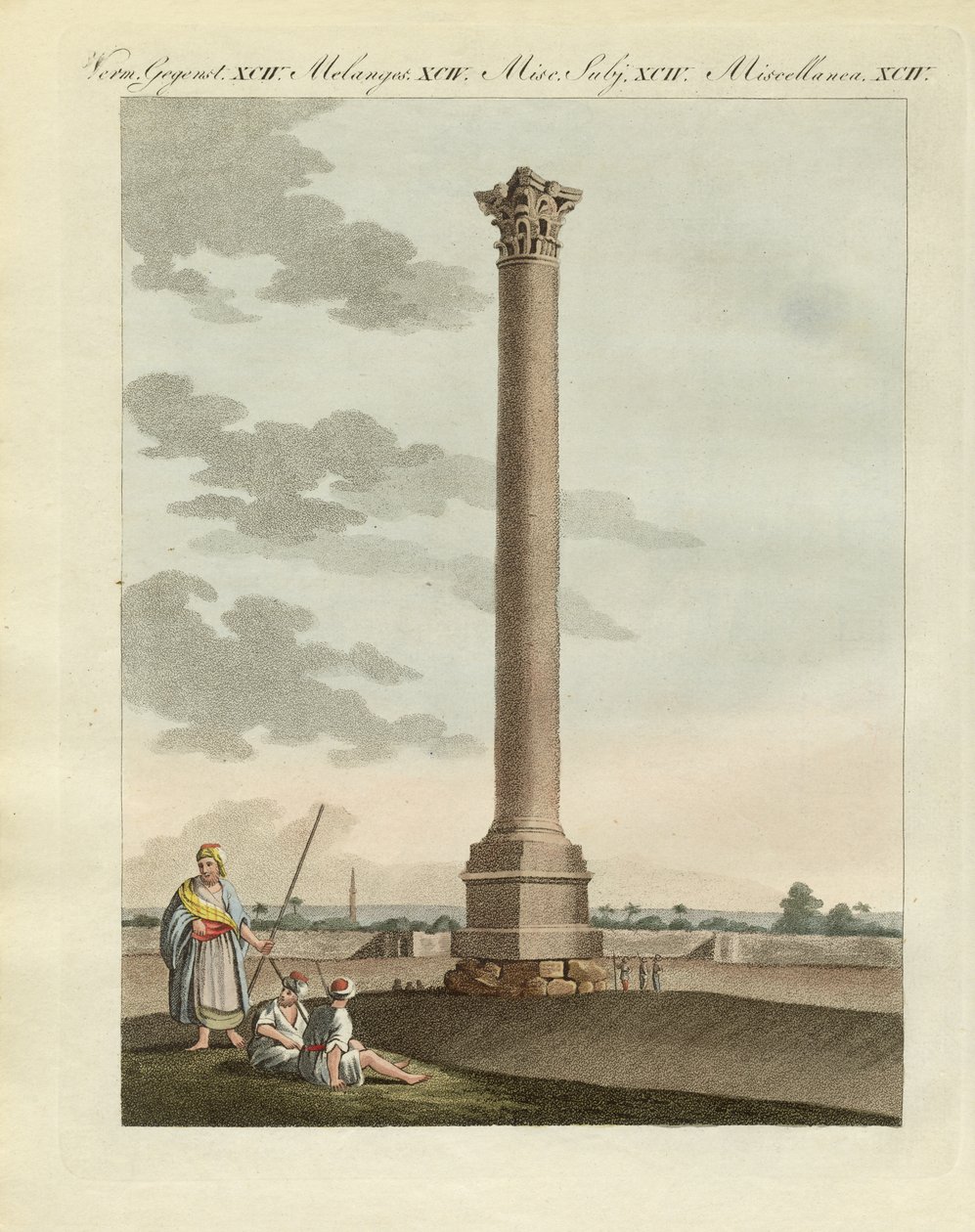 Die pompejanische Säule von German School