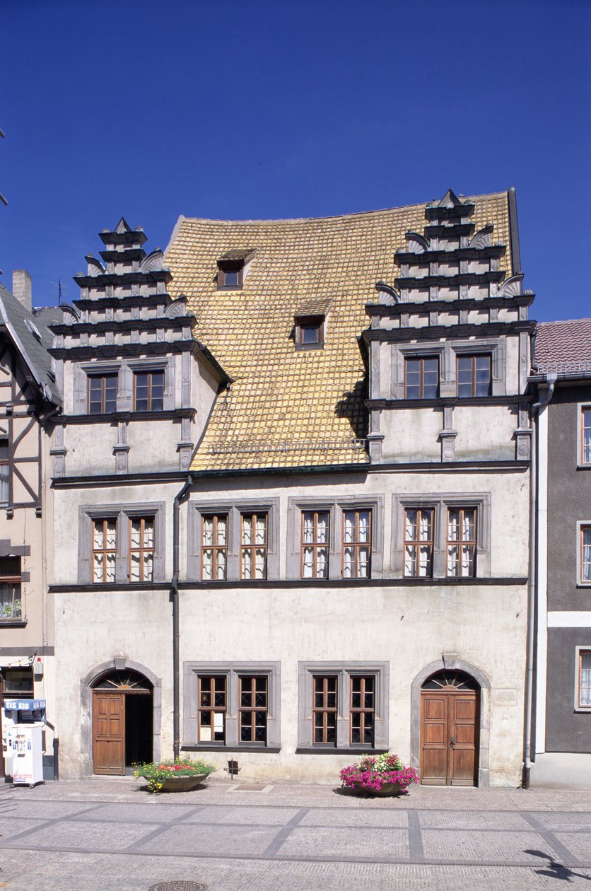 Ansicht des Hauses von Heinrich Schütz von German School