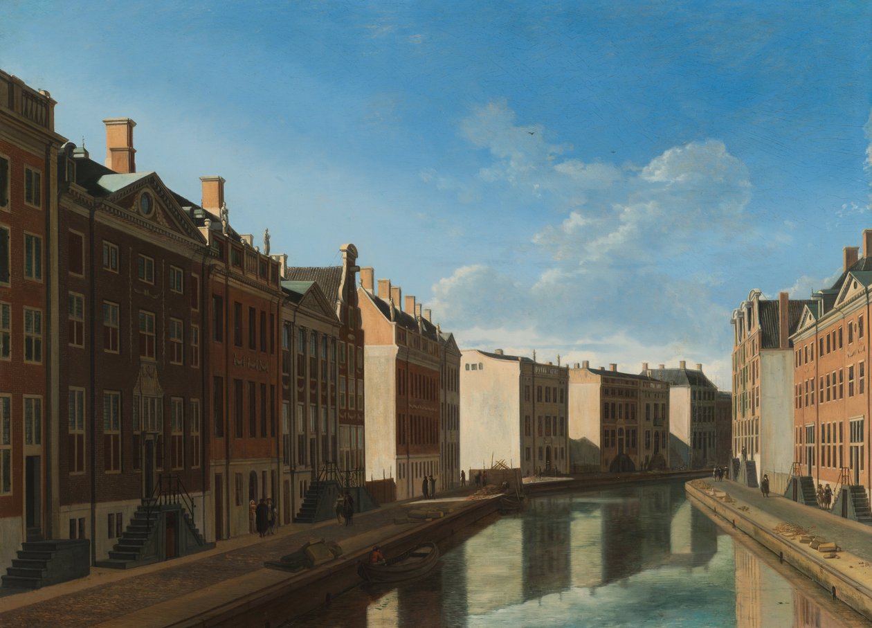 Ansicht der Goldenen Biegung im Herengracht von Gerrit Adriaenszoon Berckheyde