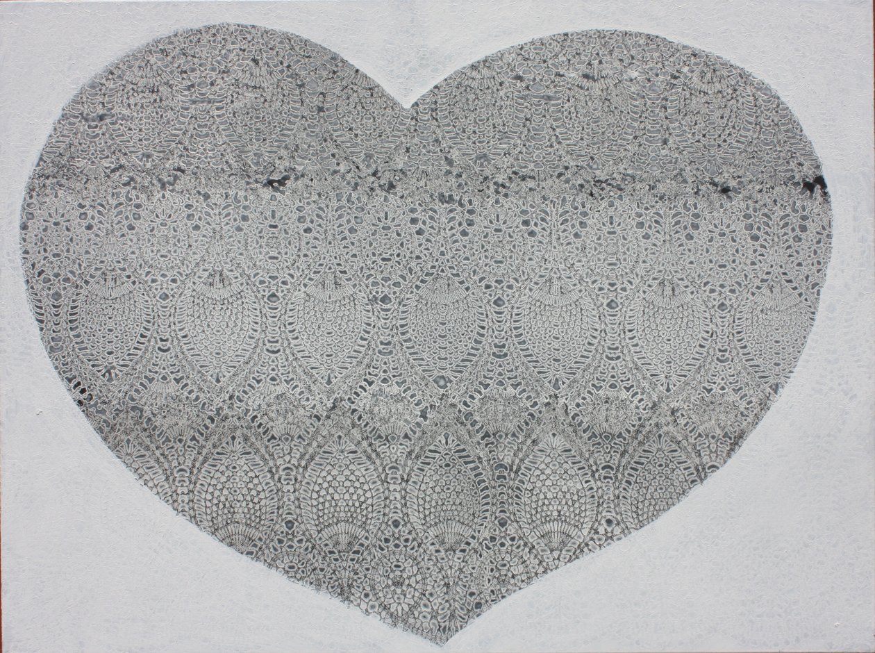 Herzschnee, 2023 von Gerrit Greve
