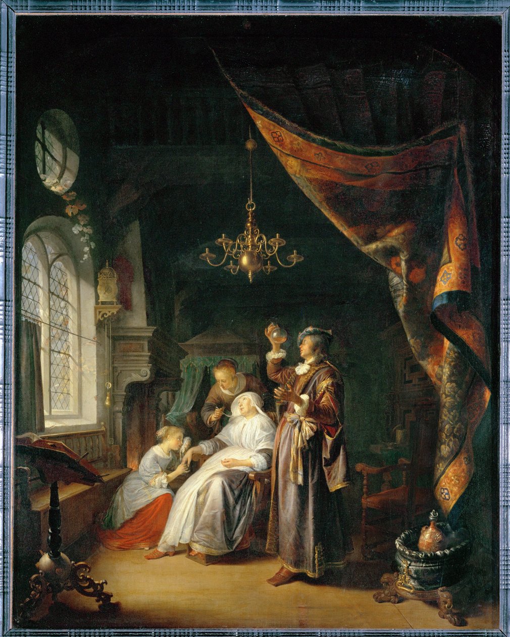 Die wassersüchtige Frau von Gerrit or Gerard Dou