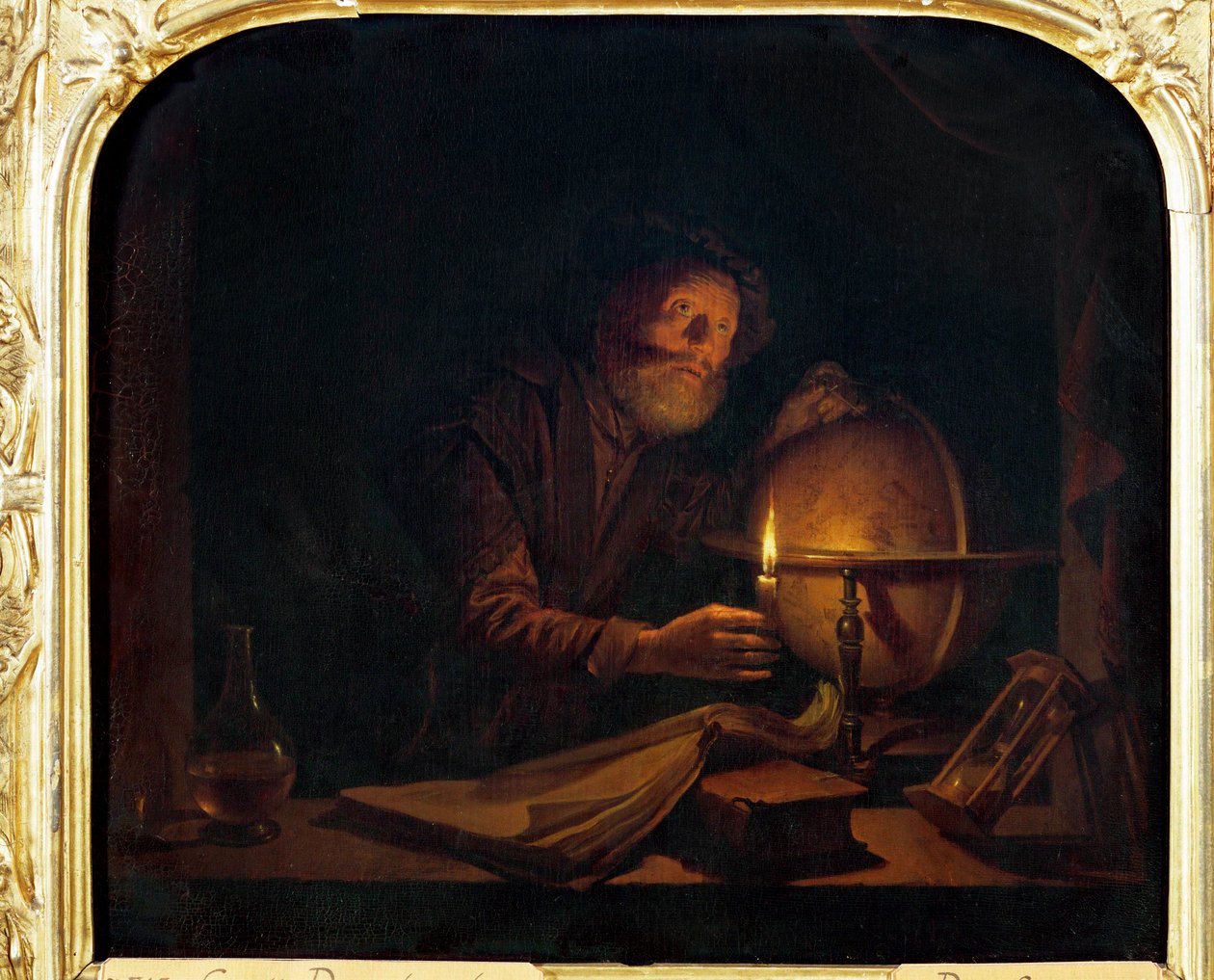 Der Astronom von Gerrit or Gerard Dou