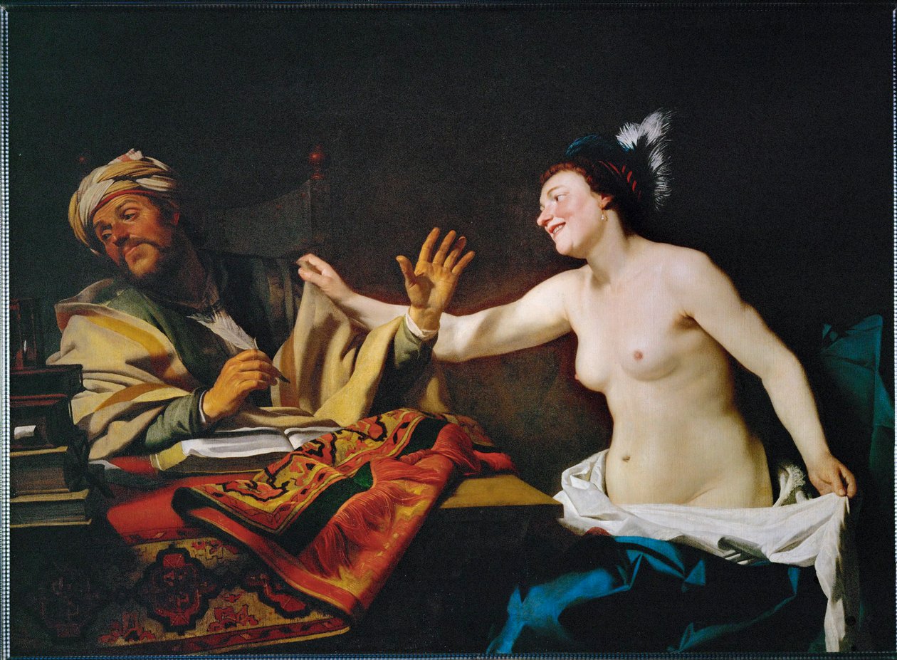 Der standhafte Philosoph von Gerrit van Honthorst