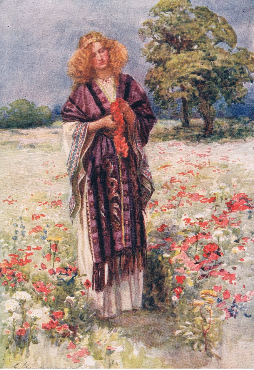 Die schöne Serena, Geschichten aus der Feenkönigin von Gertrude E. Demain (after) Hammond