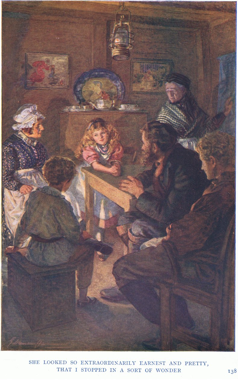 Sie sah so außerordentlich ernst und hübsch aus, dass ich in einer Art von Verwunderung stehen blieb von Gertrude E. Demain Hammond