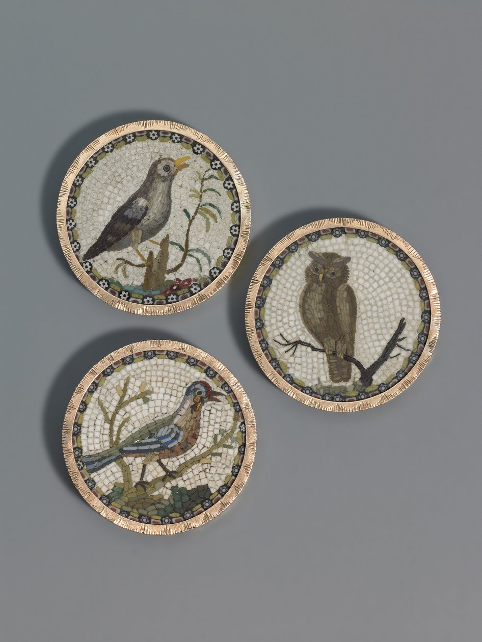 Drei Knöpfe, ca. 1775 von Giacomo (workshop of) Raffaelli