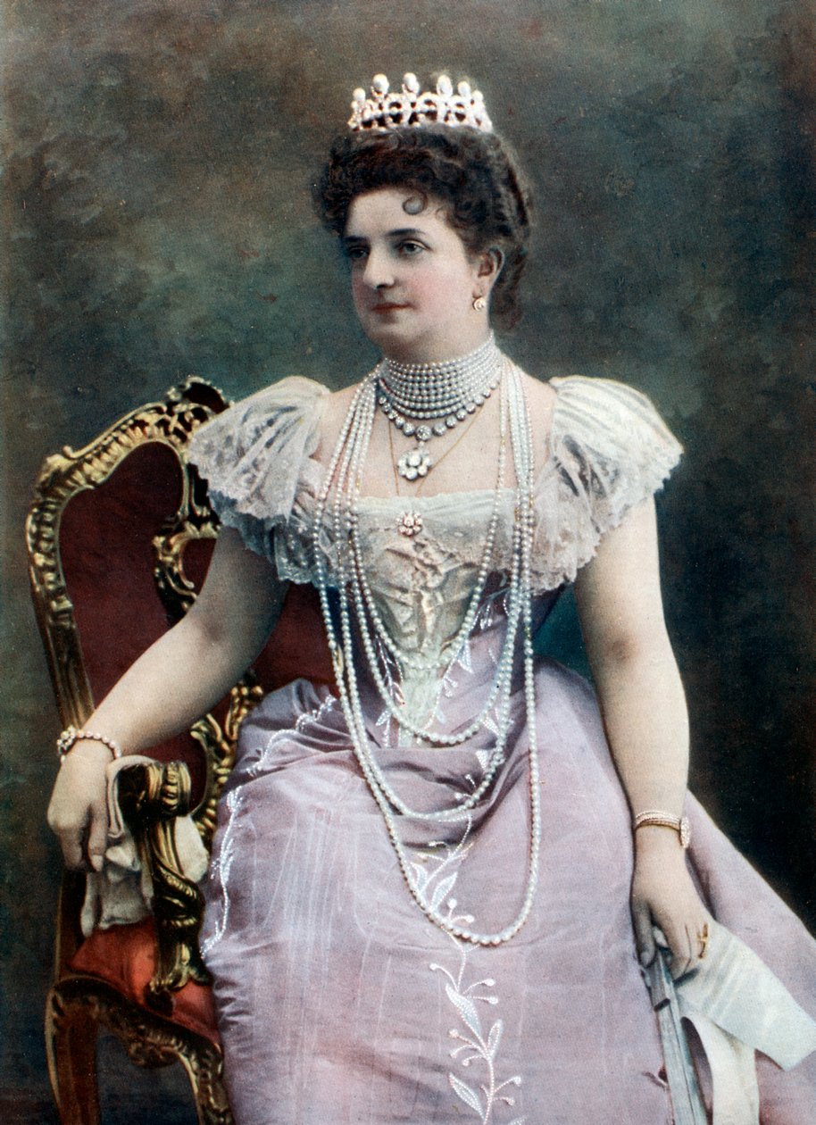 Margherita von Savoyen, Königin von Italien, spätes 19. - frühes 20. Jahrhundert von Giacomo Brogi