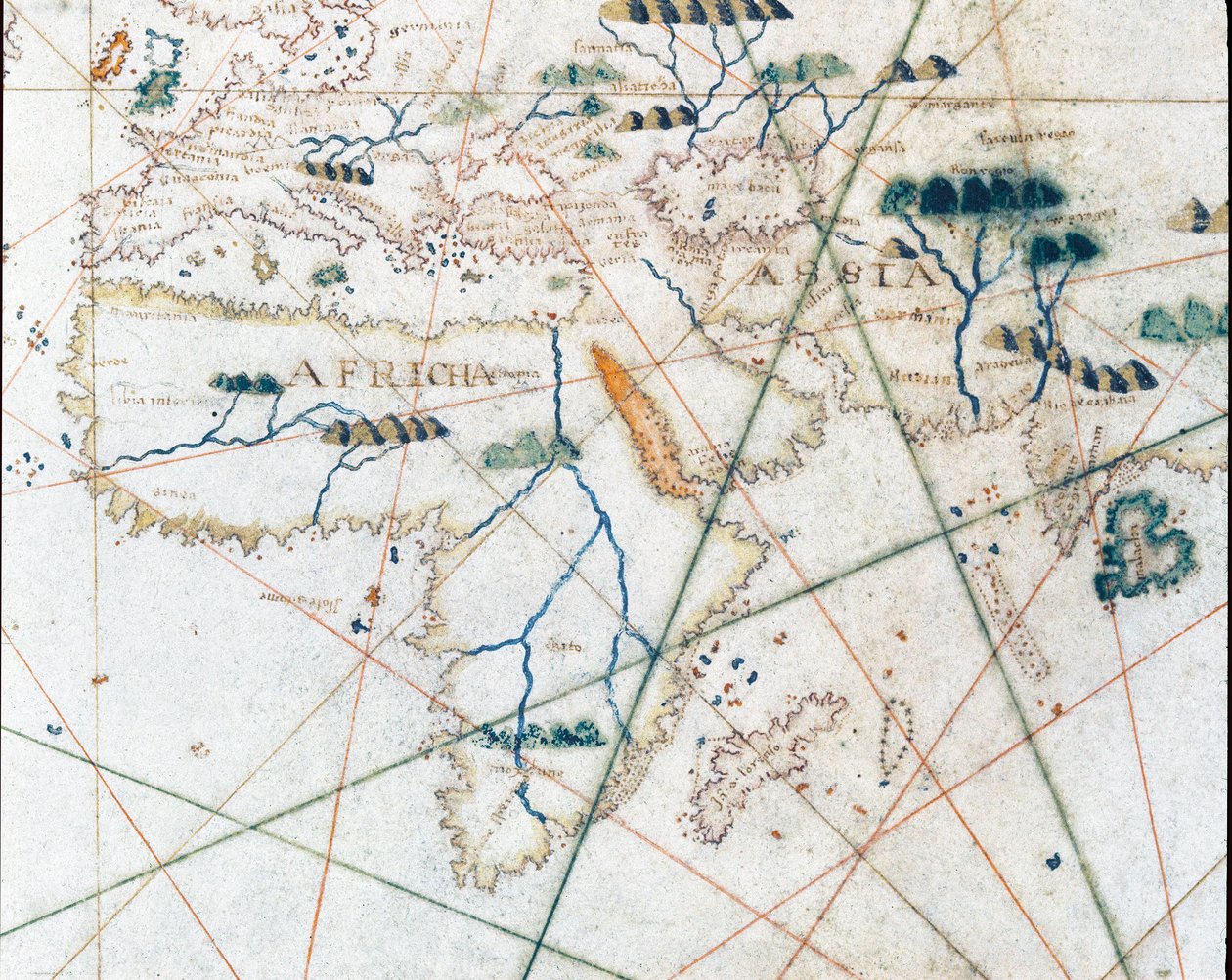 Die Küsten Europas und Nordafrikas von Giacomo Maggiolo