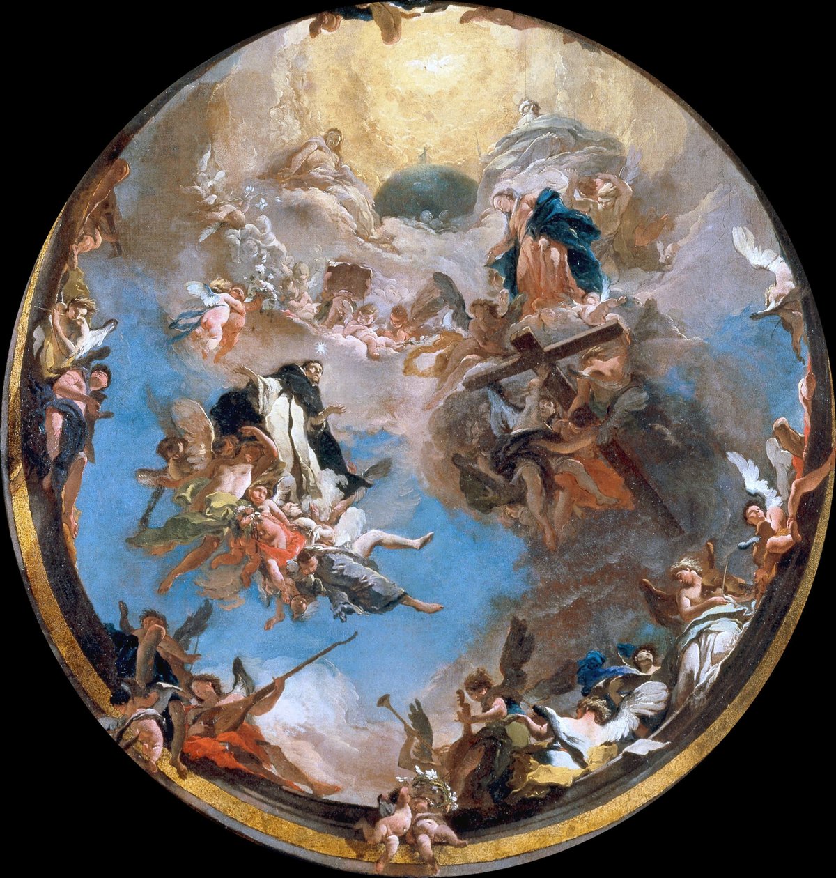 Die Herrlichkeit des heiligen Dominikus von Giambattista Tiepolo