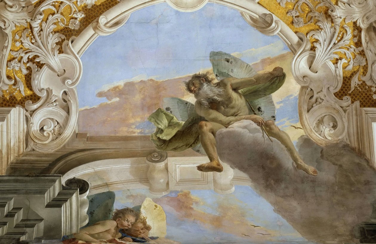 Windgötter, ca. 1746 von Giambattista Tiepolo