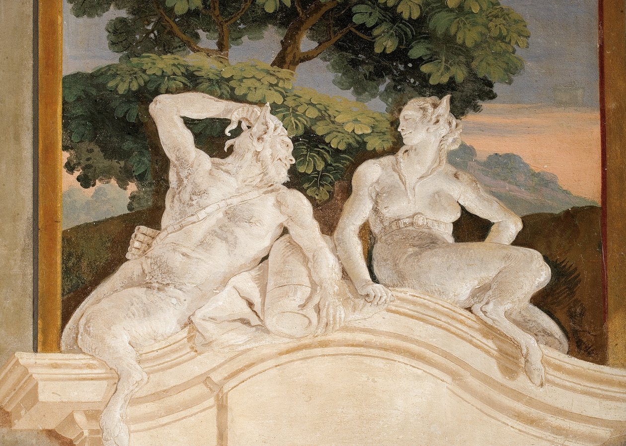 Faune, 1757 von Giovanni Domenico Tiepolo