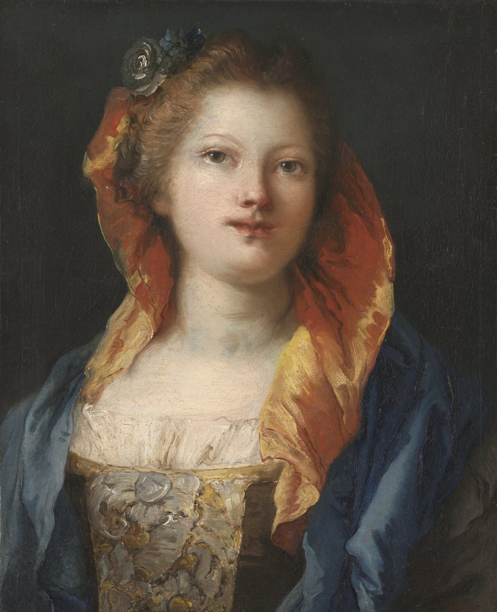 Porträt einer Frau, 1762-70 von Giovanni Domenico Tiepolo