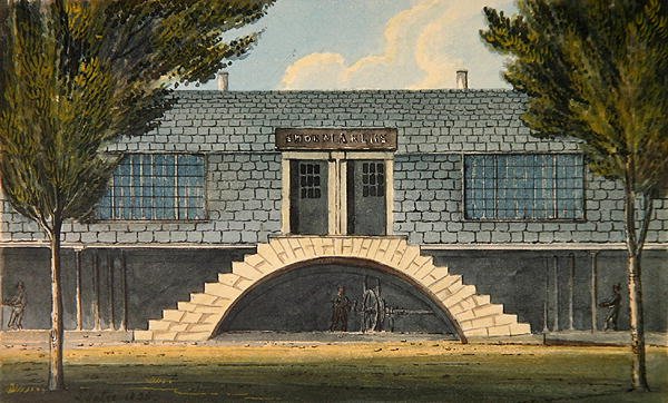 Ansicht der Philanthropic Society Institution an der London Road, Southwark von Gideon Yates