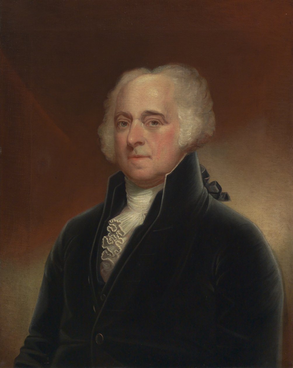 John Adams (1735-1826), um 1815 von Gilbert (after) Stuart